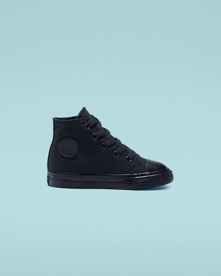 Dívčí Boty Vysoké Converse Chuck Taylor All Star Classic Černé | CZ ZNWI97